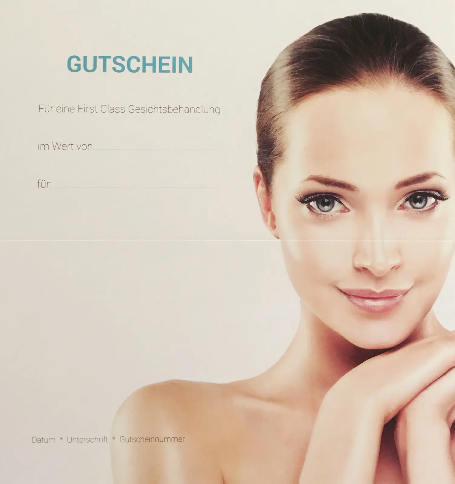 Gutschein für Kosmetik